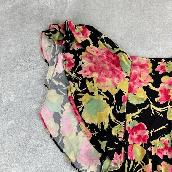 Ralph Lauren Floral Blouse Women’s Size M - Picture 8 of 14